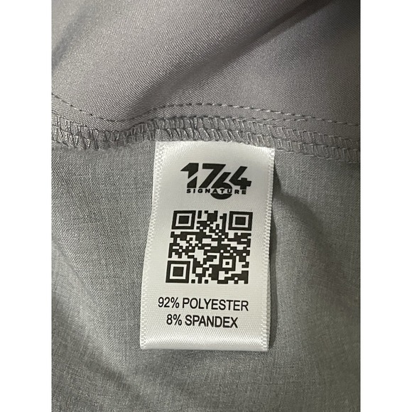 NWT 1764 Signature Mens Sleet Gray‎ Wilkes Performance Golf Pants Size 38X32 - Picture 5 of 9